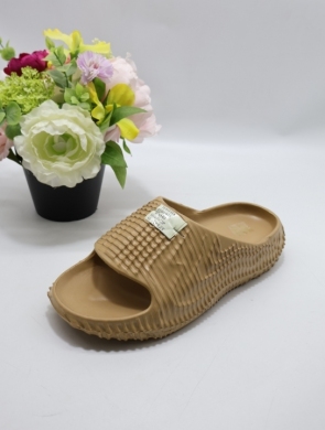 Klapki damskie na płaskim (36-41) FDM-611 KHAKI