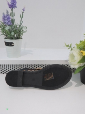 Sandały damskie na płaskim (36-41) 5094 BLACK