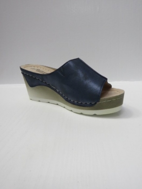 Klapki damskie na koturnie (36-41) 0618S NAVY