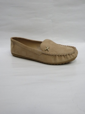 Mokasyny damskie na płaskim (36-41) ZA13 KHAKI