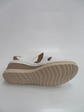 Sandały damskie na koturnie (36-41) 0-9 WHITE