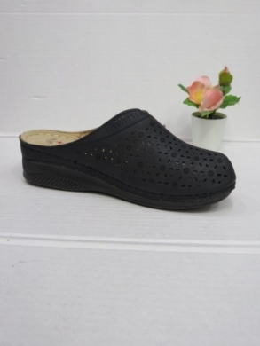 Klapki damskie na koturnie (36-41) DJH1-1 BLACK