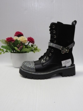 Trapery damskie ocieplane (36-41) 2023N23 BLACK
