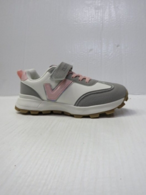 Buty sportowe dziewczęce (33-38) EC276 GREY/PINK