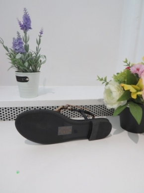 Sandały damskie na płaskim (36-41) 5088 BLACK