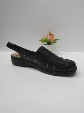 Sandały damskie na koturnie (39-43) DJ19-16 BLACK