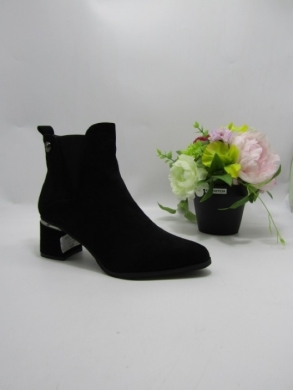 Botki damskie na obcasie (36-41) V-300 BLACK