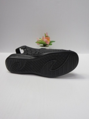 Sandały damskie na koturnie (39-43) DJ19-15 BLACK
