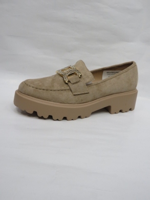 Mokasyny damskie na płaskim (36-41) DW-010 KHAKI