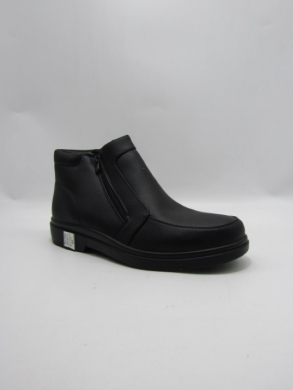 Botki męskie ocieplane (41-46) C2366-1 BLACK