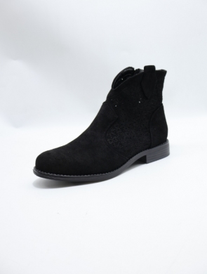 Botki damskie na płaskim (36-41) H192-1 BLACK
