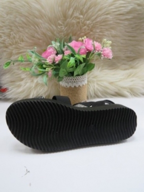 Sandały damskie na płaskim (36-41) FY6678 BLACK