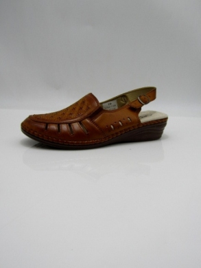 Sandały damskie na płaskim (36-42) 11560-3 BROWN