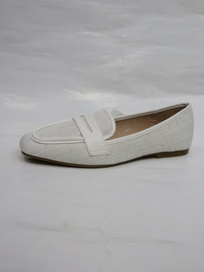 Mokasyny damskie na płaskim (36-41) T570 WHITE