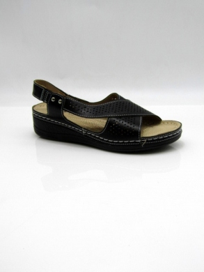 Sandały damskie na płaskim (36-41) 7716-1 BLACK