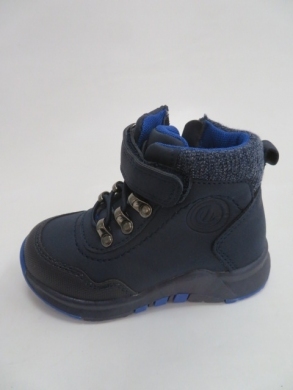 Botki chłopięce jesienne (21-26) P537 BLUE/ROIAN