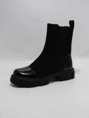 Botki damskie na płaskim (36-41) A798 BLACK