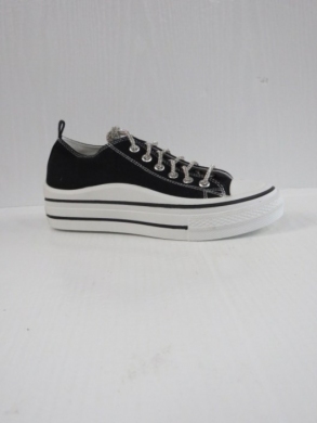Trampki damskie na koturnie (36-41) BB118 BLACK