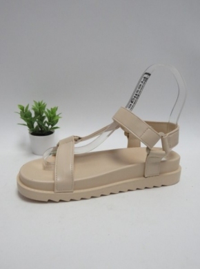 Sandały damskie na płaskim (36-41) HM3199 BEIGE