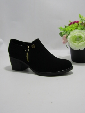 Botki damskie na obcasie (36-41) AGF-JX-39 BLACK