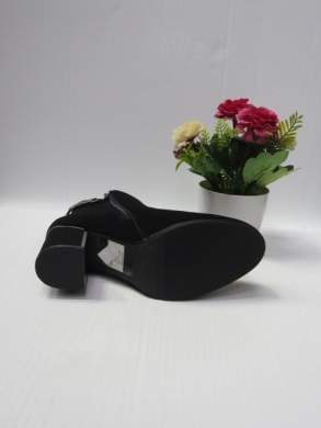 Botki damskie ocieplane na obcasie (36-41) XPL-2318 BLACK