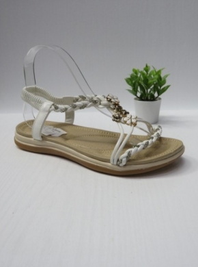 Sandały damskie na płaskim (36-41) FY6912 WHITE