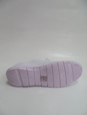 Buty sportowe damskie na płaskim (36-41) 0020-3 WHITE
