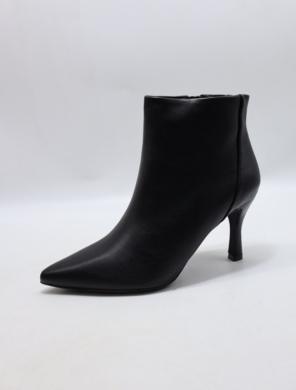 Botki damskie na szpilce (36-41) 8755 BLACK