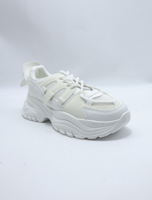 Sneakersy damskie (36-41) WW082 WHITE