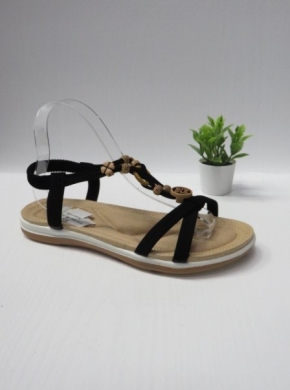 Sandały damskie na płaskim (36-41) FY6880 BLACK