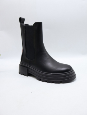 Botki damskie na płaskim (36-41) QH7821 BLACK