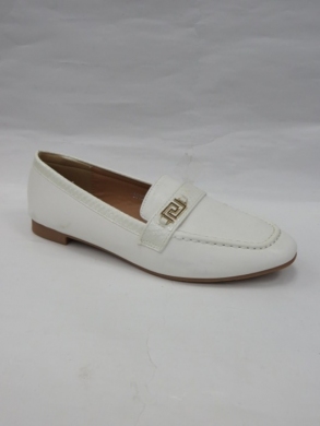 Mokasyny damskie na płaskim (36-41) 8030 WHITE