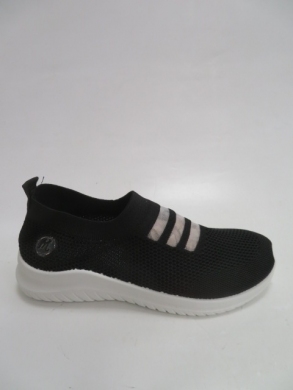 Tenisówki damskie na płaskim (37-41) YM010-2 BLACK