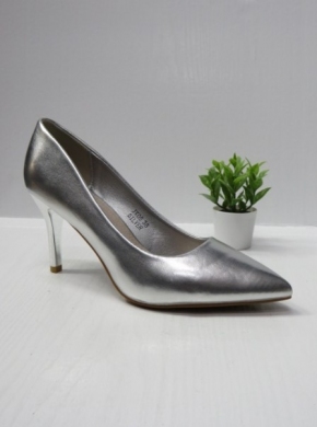 Czółenki damskie na szpilce (36-41) XJK-05 SILVER