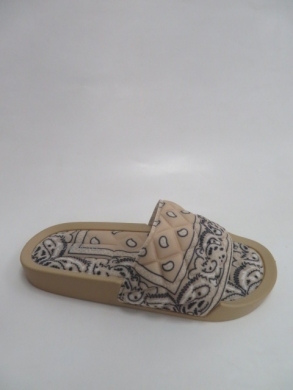 Klapki damskie na płaskim (36-41) 3733 BEIGE