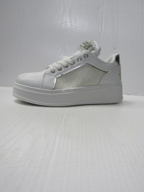 Buty sportowe damskie na koturnie (36-41) 85-947 SILVER