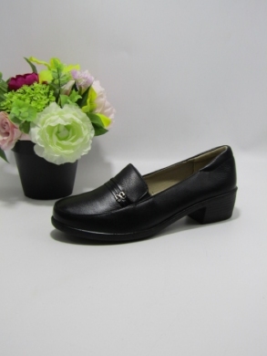 Półbuty damskie na obcasie (36-42) 22T09-1 BLACK