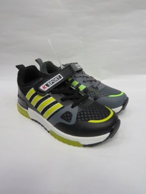 Buty sportowe chłopięce (26-31) D11-4 LAMPKA BLACK/GREY