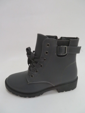 Botki damskie jesienne na płaskim (36-41) XCHE-02 GREY