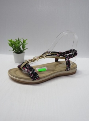 Sandały damskie na płaskim (36-41) FY6906 BLACK