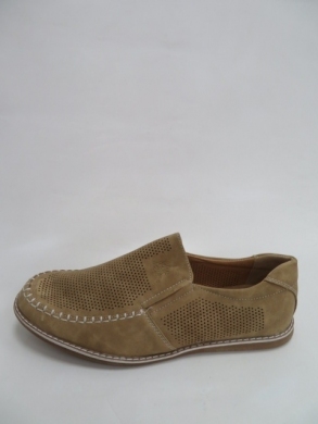 Mokasyny Męskie (40-46) 3318-5 BEIGE