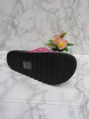 Klapki damskie na płaskim (36-41) 100-326 FUCHSIA