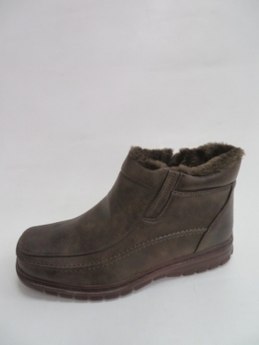 Botki męskie ocieplane (40-46) E4551-2 BROWN