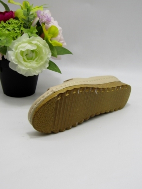 Klapki damskie na płaskim (36-41) 7AA233 BEIGE