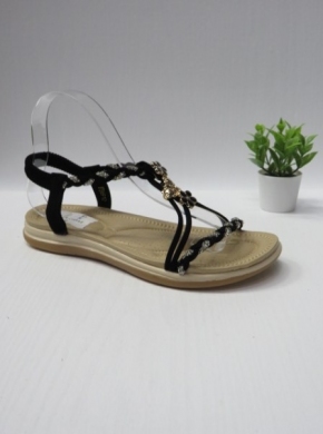 Sandały damskie na płaskim (36-41) FY6912 BLACK