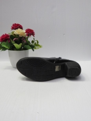 Botki damskie ocieplane na obcasie (36-41) NZ06 BLACK