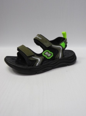 Sandały chłopięce (32-37) ZC70-14 GREEN/GREEN