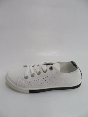 Trampki damskie na płaskim (36-41) 866 BLACK
