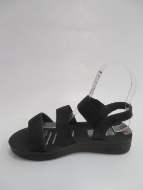 Sandały damskie na płaskim (36-41) 2135 BLACK