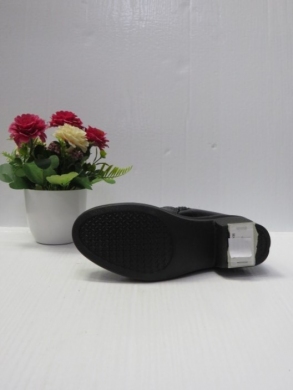 Botki damskie ocieplane na obcasie (36-42) A989 BLACK